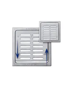 Σχάρα Ασφαλείας Ανοξείδωτη Συρταρωτή 12 Χ 12 Aisi 304 15-1385 Viospiral