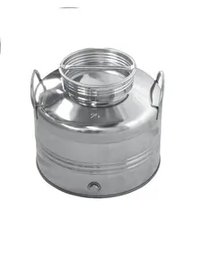 Δοχείο Λαδιού Ανοξείδωτο Ιταλίας 25 Λίτρα TRE.I SRL Inox 18/10 15006 Βιοφάν