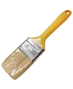 Πινέλο Μονό Λευκή Τρίχα Πλαστική Λαβή 50 mm Svs