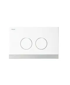 Πλάκα Χειρισμού Γιά Καζανάκι Εντοιχισμού Λευκή Σατινέ 58-230005 Teos Japar Viospiral