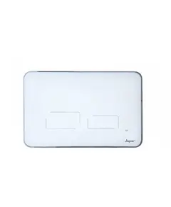 Πλάκα Χειρισμού Διπλής Ροής Λευκή Sense Japar 58-23545 Viospiral