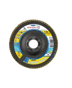 Πολύπτερος Δίσκος Λειάνσεως Ανοξείδωτου ZIRCON POWER No180x22,3mm No40 Dronco