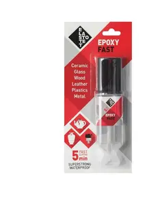 Κόλλα Εποξειδική 2 Συστατικών Epoxy Fast 28 ml Elastotet