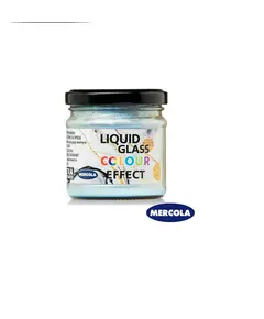 Συμπυκνωμένη Πάστα Λευκή Γιά Υγρό Γυαλί Liquid Glass Colour Pearl Effect 90 ml Mercola