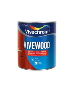 Ριπολίνη Διαλύτη Λευκή 2.5 Lt Vivewood Μάτ Βιβεχρώμ