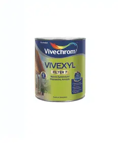 Βερνίκι Εμποτισμού Ξύλου Διάφανο Vivexyl Filter 750 ML Σατινέ Βιβεχρώμ