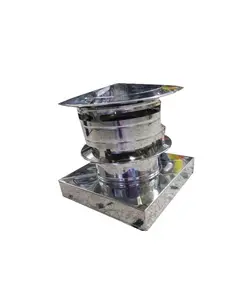 Καπέλο Καμινάδας Ανοξείδωτο Αντιανεμικό Βαρέως Τύπου Aisi 304 Ba Αντιμαγνητικό 33 Χ 33 Inoxshell