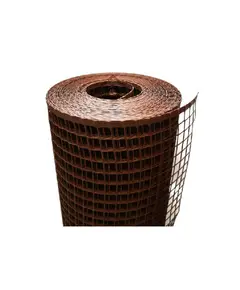 Πλαστικό Πλέγμα Μπαλκονιού Βαρέως Τύπου 1 Μέτρου Ελληνικό Ενισχυμένο Καφέ