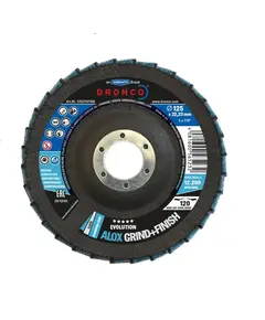 Πολύπτερο Λείανσης Κωνικό Ανοξείδωτου ZIRCON POWER No115x22,3mm No 60 Dronco