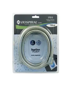 Σπιράλ Λουτρού Χρωμέ Απλό 150 cm 00-0370/S Viospiral