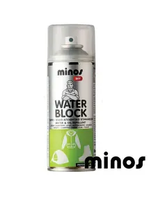 Minos Water Block Διάφανο spray Αδιαβροχοποίησης 400ml Parlamas-Paints