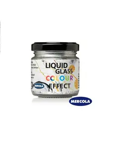 Ασημί Πάστα Χρωματισμού Υγρού Γυαλιού Liquid Glass Colour Metallic 30 ml (3567) Mercola