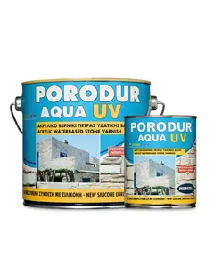 Βερνίκι Πέτρας Νερού Porodur Aqua 750 ml Gloss Mercola