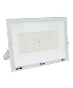 ΠΡΟΒΟΛΕΑΣ LED SMD ΑΛΟΥΜΙΝΙΟΥ ΨΥΧΡΟ 6200Κ IP65 230 VOLT 150 WATT  ΛΕΥΚΟΣ 3-3801500 ADELEQ
