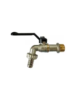 Κάνουλα Ορειχάλκινη Βαρέως Τύπου 1/2΄΄ Μαύρο Χερούλι 04-03800 Bianchi Viospiral