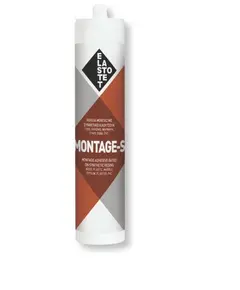 Κόλλα Σιλικόνης Διάφανη Montage-S 280 ML P.01826 Elastotet