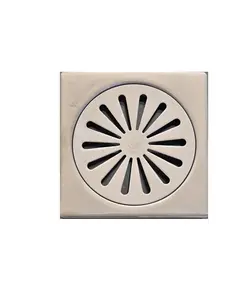 Σχάρα Δαπέδου Ανοξείδωτη Νίκελ Απόχρωση 12 Χ 12 15-01425/ΒΝ Viospiral