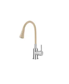 Μπαταρία Πάγκου Κουζίνας Εναλασσόμενης Ροής Μέ Εύκαμπτο Ρουξούνι Μπέζ 38-01702 Elemis Viospiral