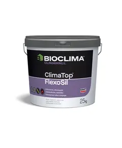 Σιλικονούχο Παστώδες Τελικό Επίχρισμα Λευκό 25 Κιλών Clima Top Fine (0.6mm Κοκκομετρία) Flexosil Climawall Bioclima