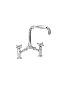 Κλασσική Μπαταρία Νιπτήρα Μισόστροφος Μηχανισμός 00-4501 Minimal Retro Chrome Viospiral