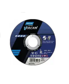 Δίσκος Inox Κοπής Σιδήρου 125 Χ 1 Χ 22.23 Vulcan Norton