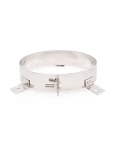 Στήριγμα Αντιρίδας Γιά Σωλήνα Καμινάδας Φ150 Ανοξείδωτο AISI 316 BA Αντιμαγνητικό Inoxshell