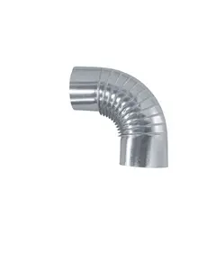 Γωνία Γαλβανιζέ Βαρέως Τύπου 0.5mm Φ350 90 Μοιρών Γαλβανιζέ Inoxshell