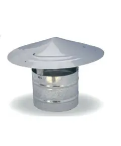 Καπέλο Τύπου Κίνας Γαλβανιζέ Βαρέως Τύπου 0.5mm Πάχος Φ-400 Inoxshell