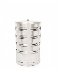 Καπέλο Πολυκωνικό Αντιανεμικό Βαριάς Κατασκευής Aisi 304 Ba Φ230 Inoxshell