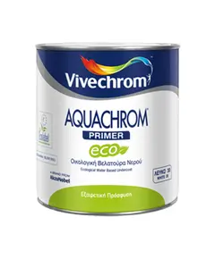 Βελατούρα Νερού Aquachrom Primer Eco 2.5lt Βιβεχρώμ