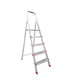 Σκάλα Αλουμινίου Ανοιγόμενη 4 + 1 Eco Ελαφρού Τύπου  208401 Profal