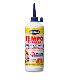 Επαγγελματική Κόλλα Ξύλου Κρυσταλλική Tempo Express 750 gr Mercola