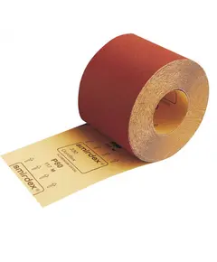 Πατόχαρτο Κόκκινο Λείανσης 330 Duroflex Ρολό K36 115x1000mm 330120036 Smirdex