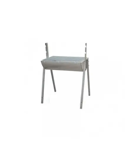 Ψησταριά Κάρβουνου Λυόμενη Οβάλ Γαλβανιζέ Β 10495 Βιοφάν