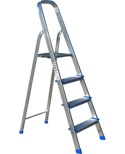 Σκάλα Αλουμινίου Ανοιγόμενη 8 + 1 Βαρέως Τύπου 200801 Super Profal