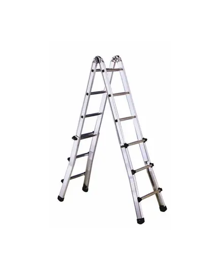 Σκάλα Αλουμινίου Πολλαπλών Συνδέσμων 6 + 6 Σκαλοπάτια 803006 S Profal