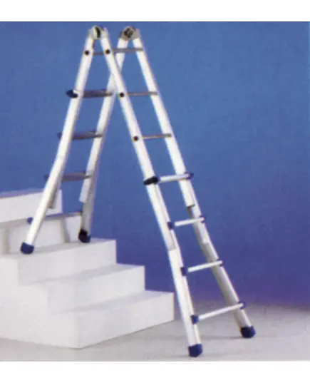 Σκάλα Αλουμινίου Πολλαπλών Συνδέσμων 10 + 10 Σκαλοπάτια 803010 S Profal