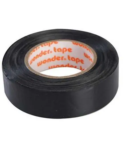 Ταινία Μονωτική Ρεύματος Βαρέως Τύπου Μαύρη Wonder