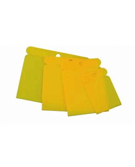 Σπάτουλες Πλαστικές Σέτ 4 Τεμαχίων Oem