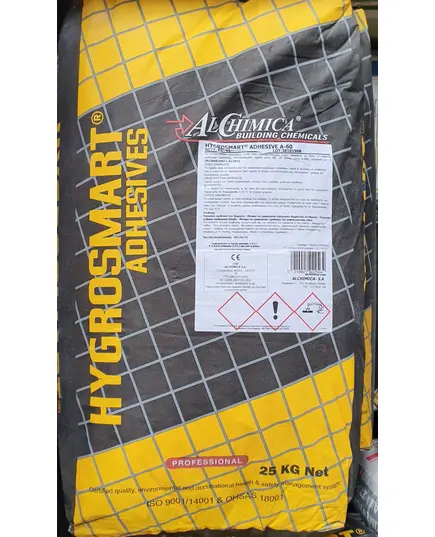 Κόλλα Πλακιδίων Hygrosmart Adhesive A-30 Σακί 25 Κιλών Alchimica