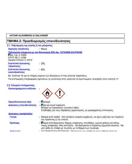 Αστάρι Αλουμινίου Γαλβανιζέ 2.5Lt Βιβεχρώμ