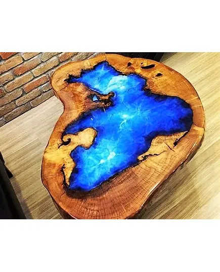 Διάφανη Ρητίνη Υγρό Γυαλί Δύο Συστατικών 3 Κιλά UV Protected Liquid Glass Crystal Mercola