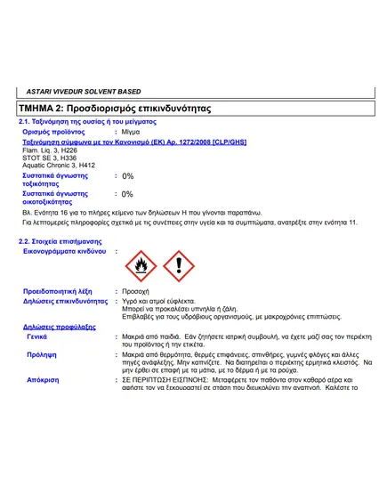 Αστάρι Διαλύτου Vivedur 1lt Βιβεχρώμ