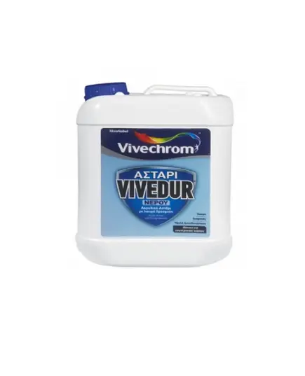 Ακρυλικό Αστάρι Vivedur Νερού 5lt Βιβεχρώμ
