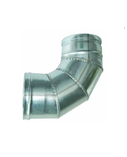 Γωνία Καμινάδας Βαρέως Τύπου Γιά Μπουρί Φ-230 Γαλβανιζέ 90 Μοιρών Inoxshell