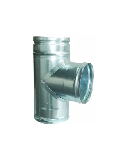 Τάφ Σωλήνας Καπνοδόχου Βαρέως Τύπου Γαλβανιζέ Φ-150 Inoxshell