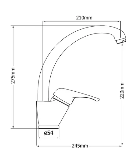 Μπαταρία Πάγκου Ψηλή Χρωμέ 00-02020 Elite Modea Viospiral