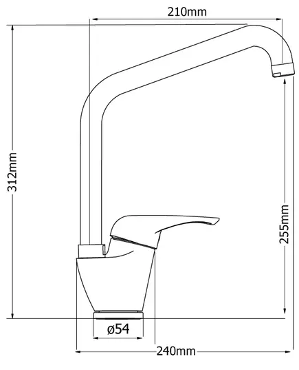 Μπαταρία Πάγκου Ψηλή Elit Modea 00-02022 Χρωμέ Viospiral
