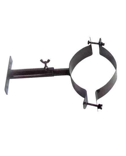 Στήριγμα Σωλήνα Εμαγιέ Μαύρο Φ120 12254 Βιοφάν