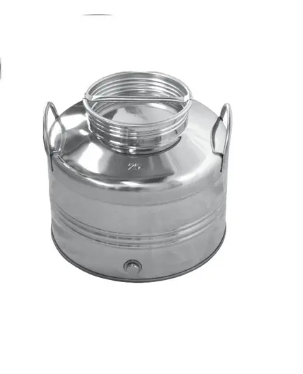 Δοχείο Λαδιού Ανοξείδωτο Ιταλίας 25 Λίτρα TRE.I SRL Inox 18/10 15006 Βιοφάν